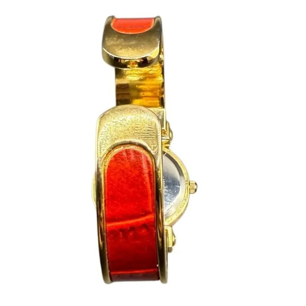 Christmas Holiday Ladies Bangle Quartz Wristwatch